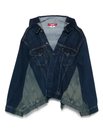 Junya Watanabe MAN x Levi's wide-neck jacket - Blue