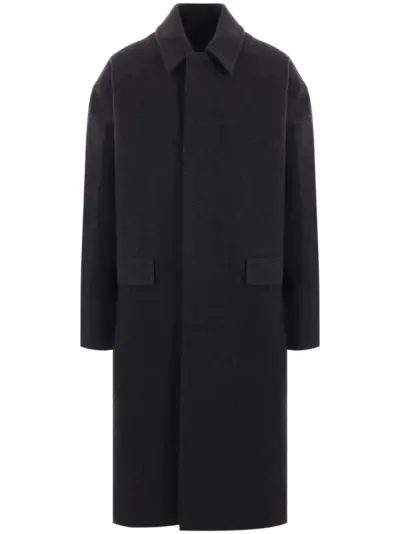 Juun.J tailored wool-blend coat - Grey