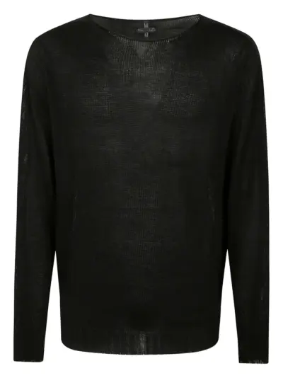 MD75 crew-neck sweater - Black