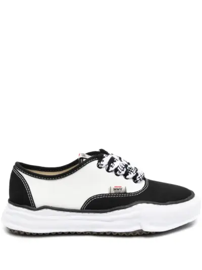 Maison MIHARA YASUHIRO Baker canvas sneakers - Black