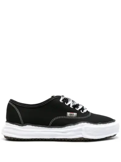 Maison MIHARA YASUHIRO Baker canvas sneakers - Black