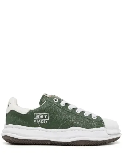Maison MIHARA YASUHIRO Blakey OG Sole leather sneakers - Green