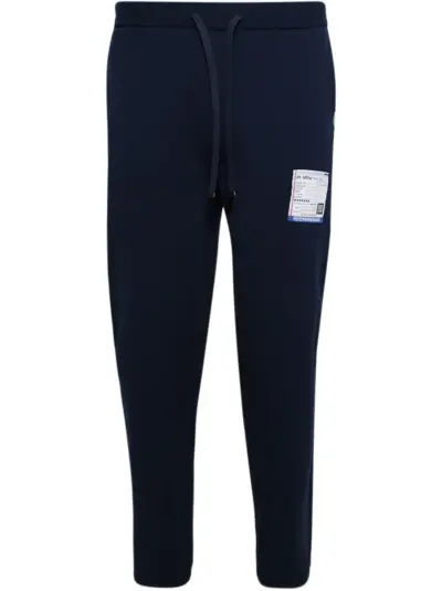 Maison MIHARA YASUHIRO Easy track pants - Blue
