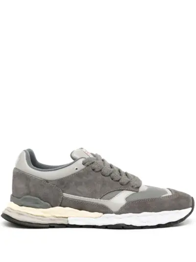 Maison MIHARA YASUHIRO George low-top suede sneakers - Grey