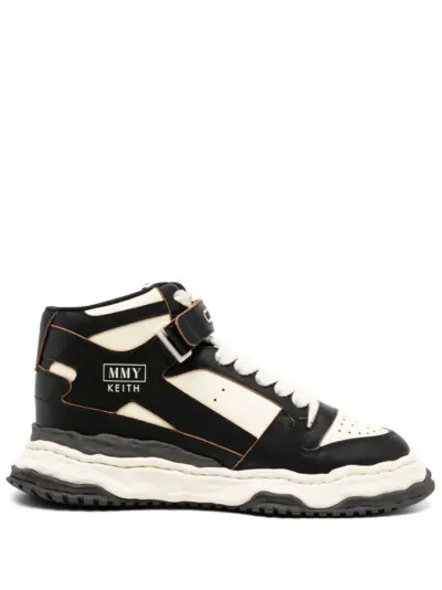Maison MIHARA YASUHIRO Keith hi-top sneakers - Black