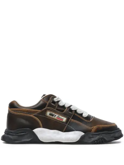 Maison MIHARA YASUHIRO Parker OG Sole leather sneakers - Black