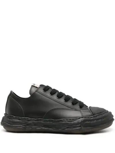 Maison MIHARA YASUHIRO Peterson 23 OG Sole leather sneakers - Black