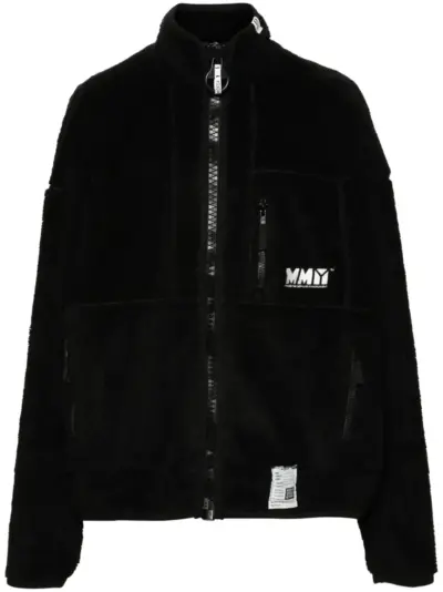 Maison MIHARA YASUHIRO faux-shearling jacket - Black