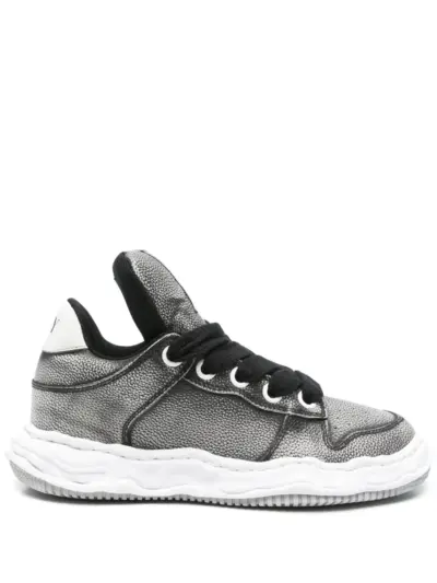 Maison MIHARA YASUHIRO leather sneakers - Black