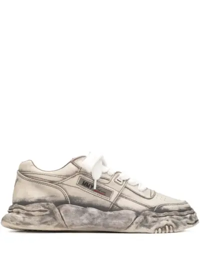 Maison MIHARA YASUHIRO leather sneakers - Grey