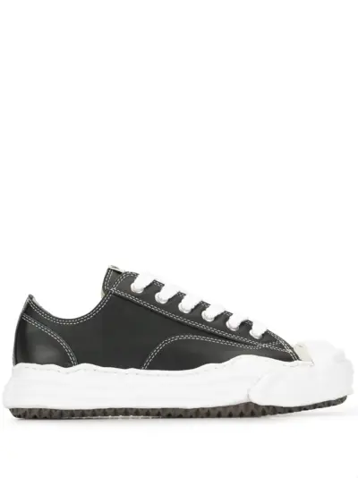 Maison MIHARA YASUHIRO low-top lace-up sneakers - Black