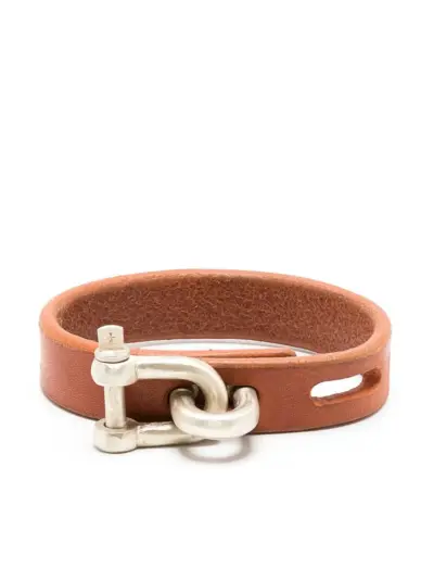 Parts of Four Restraint charm bracelet - Brown