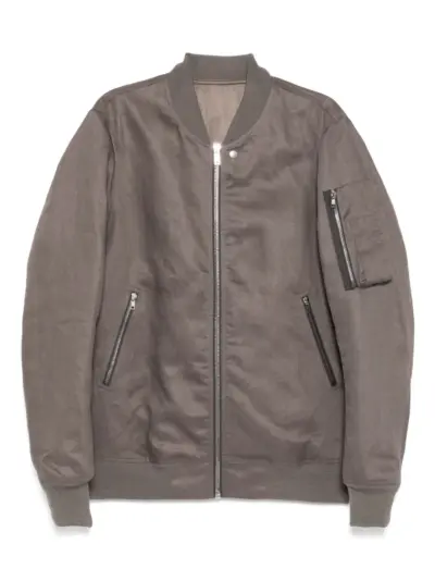 Rick Owens Classic flight jacket - Grey