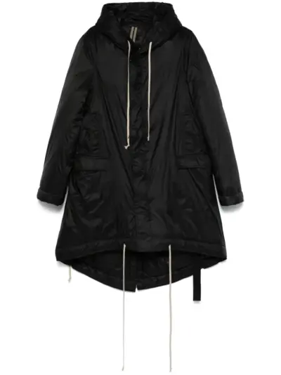 Rick Owens DRKSHDW Fishtail parka - Black
