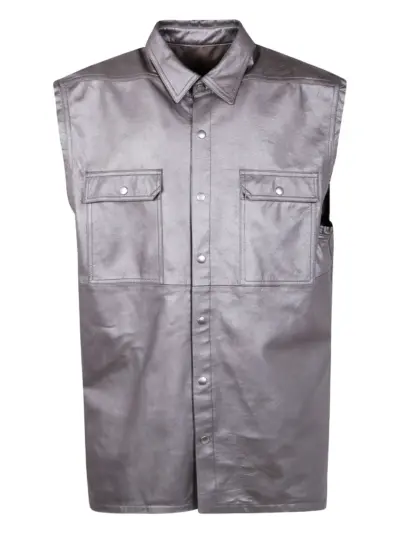 Rick Owens Jumbo waistcoat - Grey