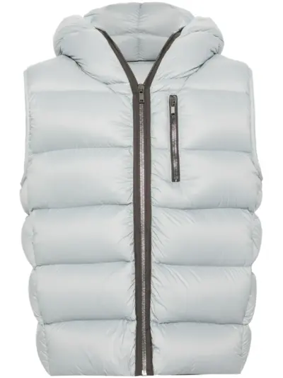Rick Owens Sealed gilet - Blue