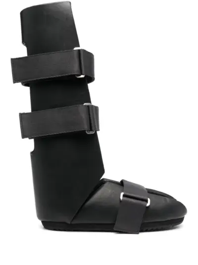 Rick Owens Splint leather knee boots - Black