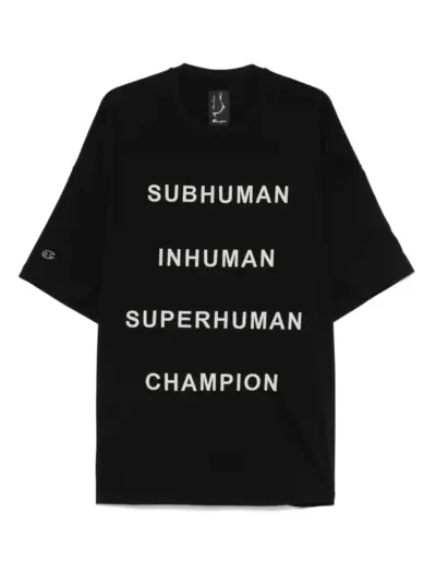 Rick Owens X Champion x Champion T-shirt - Black