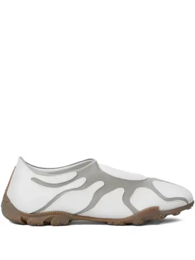 Rombaut asymmetrical design slip-on sneakers - White