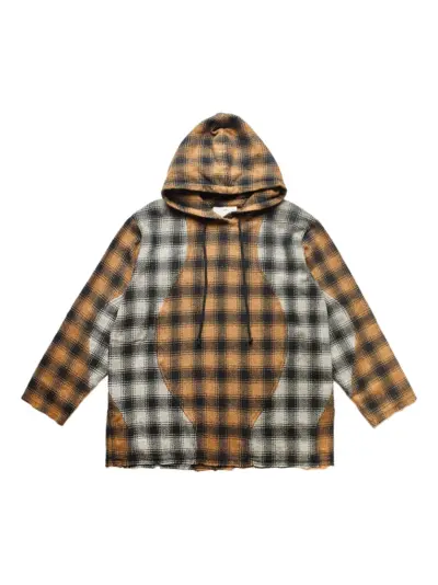 Song For The Mute Raw Patch Pocket "Multi (Rainbow)" hoodie - Grey