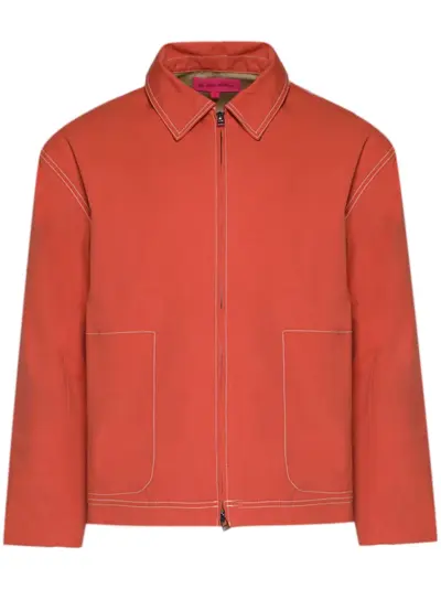 The Elder Statesman Silvano jacket - Orange