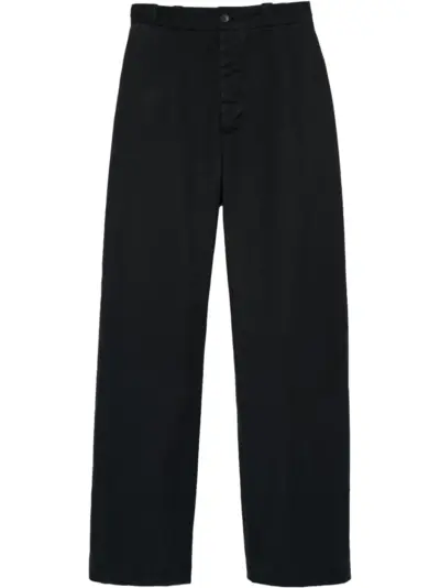 The Elder Statesman straight-leg trousers - Black