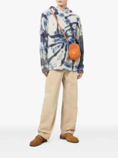 The Elder Statesman tie dye-pattern hoodie - Blue