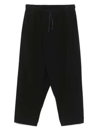 Transit cotton cropped trousers - Black