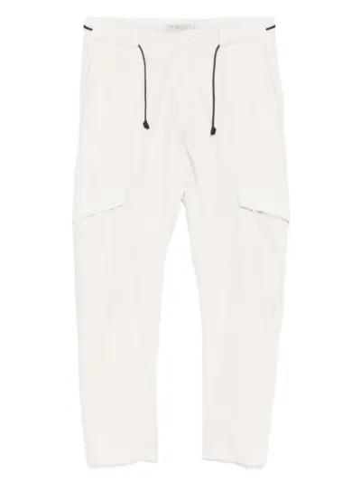 Transit drawstring trousers - White