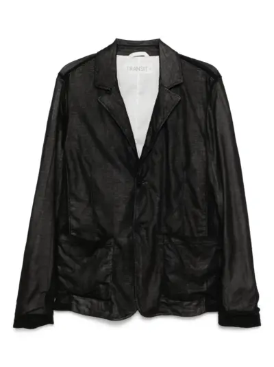 Transit single-breasted blazer - Black