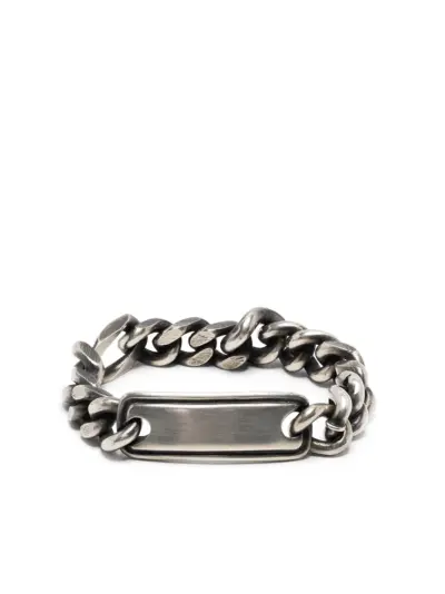WERKSTATT:MÜNCHEN cable-link chain bracelet - Black