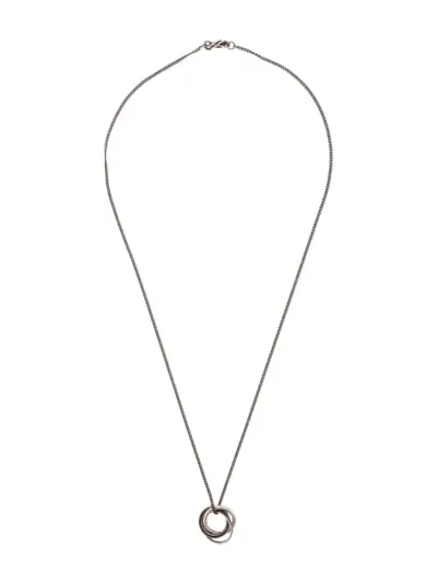 WERKSTATT:MÜNCHEN ring pendant necklace - Silver
