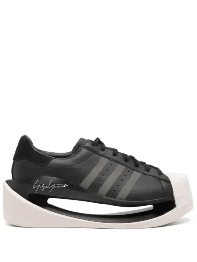 Y-3 Gendo Superstar leather sneakers - Black