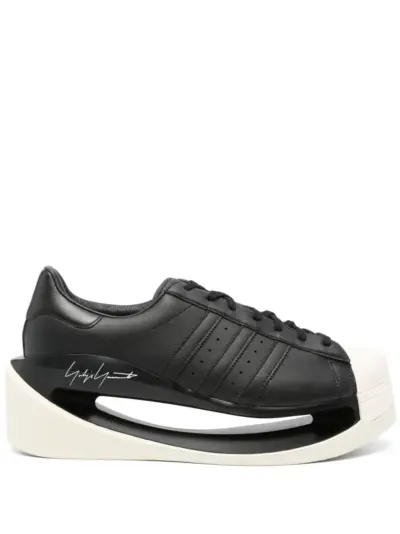 Y-3 Gendo Superstar leather sneakers - Black