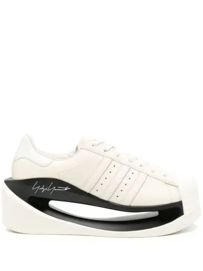 Y-3 Gendo Superstar leather sneakers - Neutrals