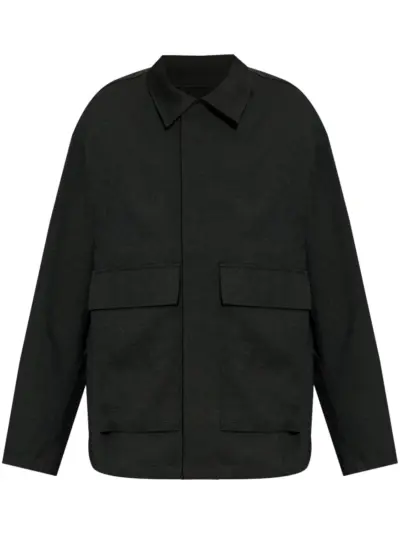Y-3 appliqué jacket - Black