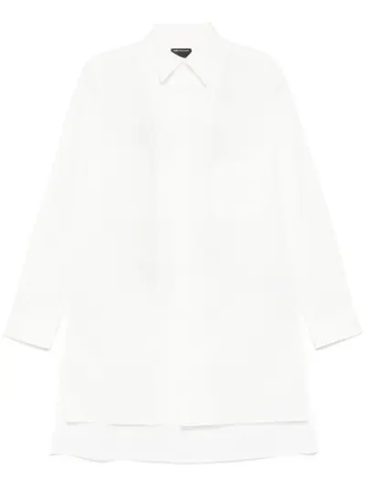 Y-3 graphic-print shirt - White