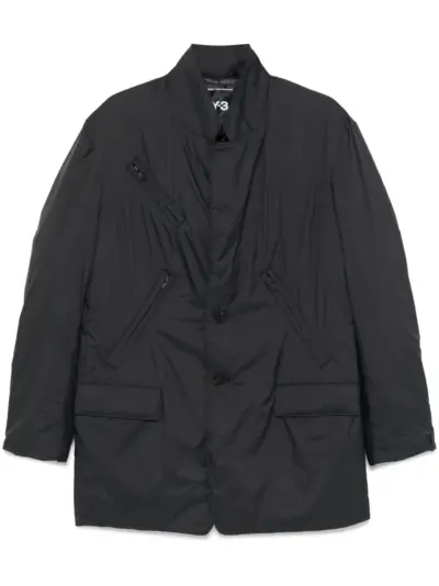 Y-3 multi-pocket padded jacket - Black
