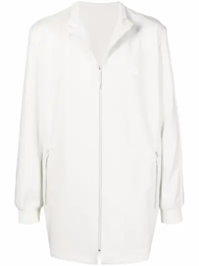 Y-3 tonal logo-print jacket - Grey