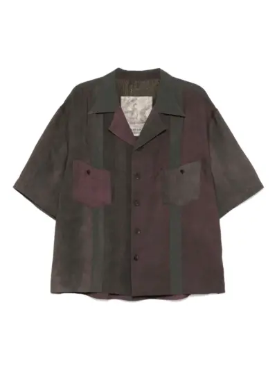 Ziggy Chen silk shirt - Purple