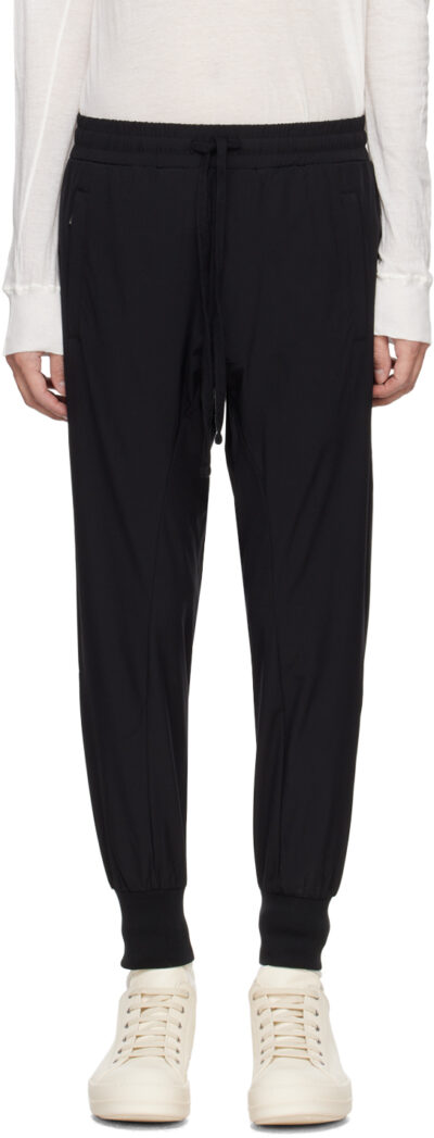 thom/krom Black Drawstring Trousers