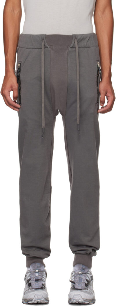 11 by Boris Bidjan Saberi Gray P13 Sweatpants