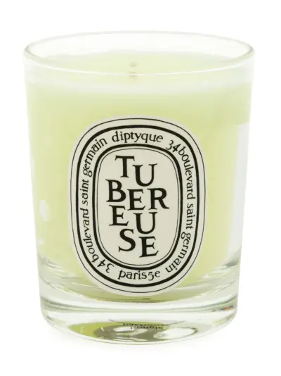 Diptyque mini Tubereuse candle - Neutrals
