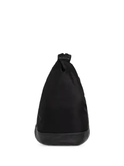 Discord Yohji Yamamoto triangular backpack - Black