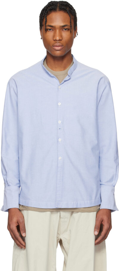 Greg Lauren Blue Oxford Studio Shirt