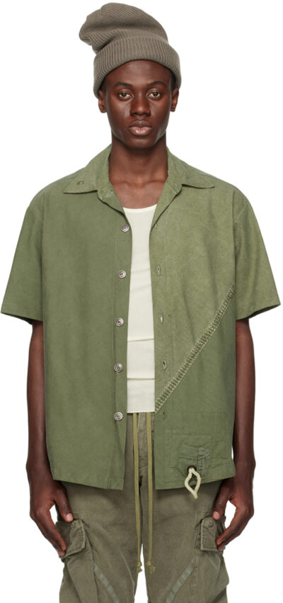 Greg Lauren Khaki Tent Shirt