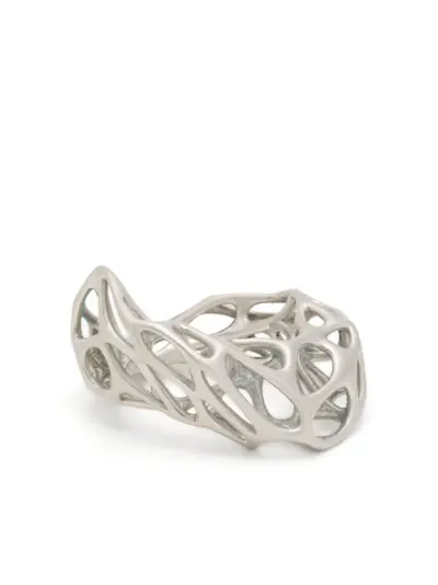 Leon Emanuel Blanck Fracture ring - Silver