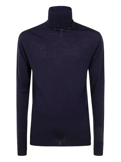 MD75 roll-neck jumper - Blue