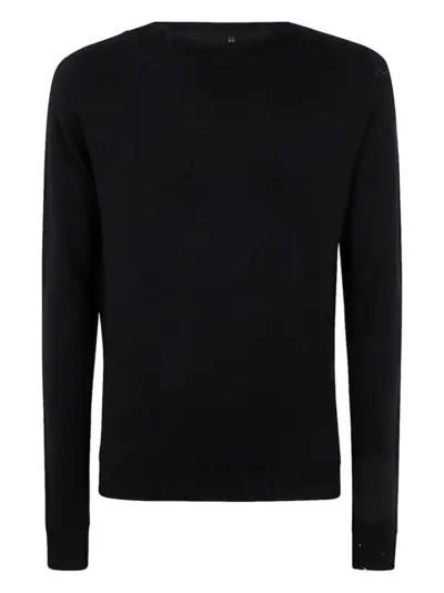 MD75 wool jumper - Black
