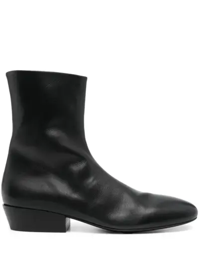 Marsèll leather ankle boots - Black